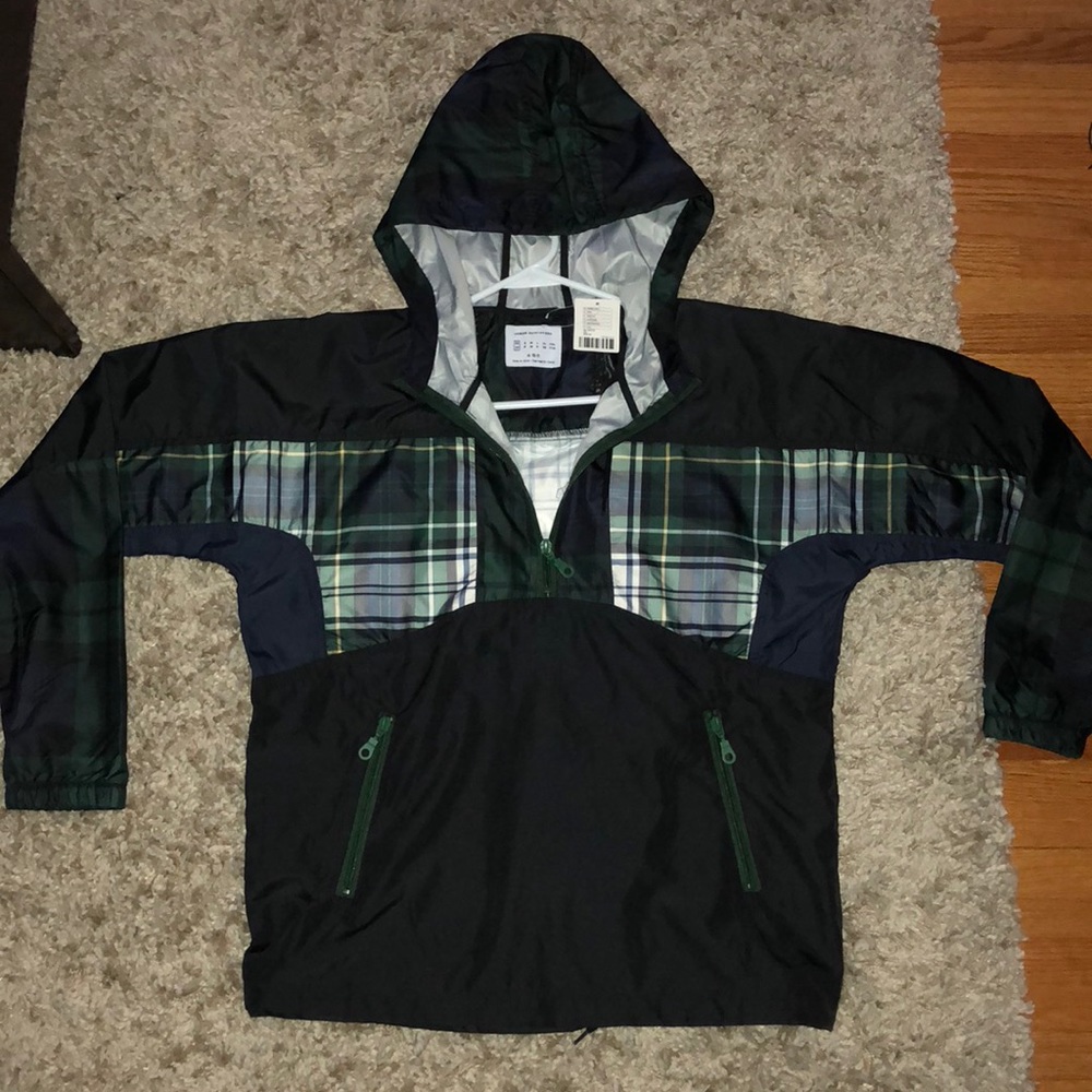 Lightweight, pull-over, quarter zip jacket